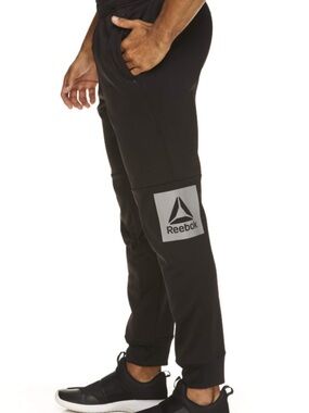 New! Reebok Rival Jogger Sweatpants Slim Fit Men's XL Black NWT